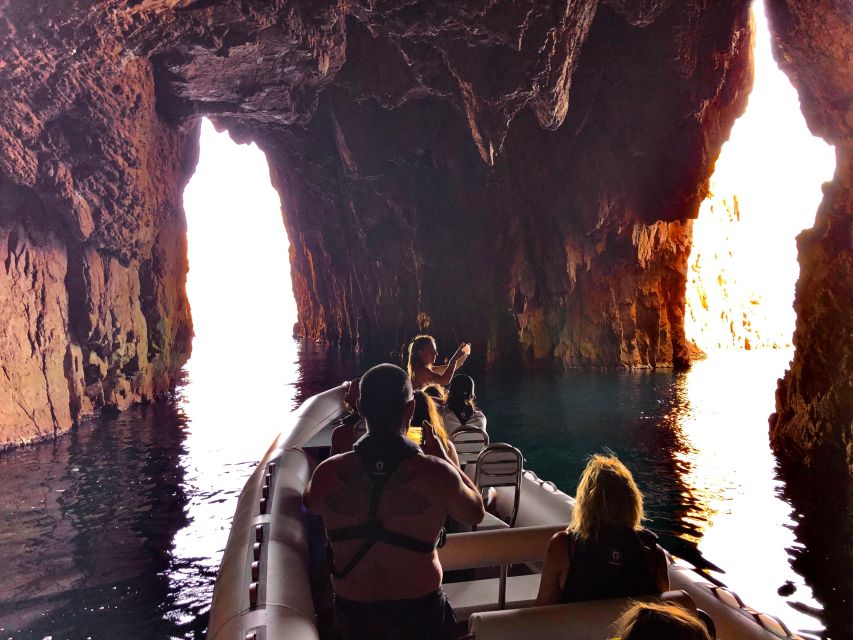 Croisière Calanques de Piana - Baignade bateau 12 places - Where you start: Sagone or Cargèse, plus free parking