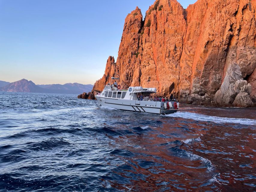 Croisière visite des Calanques de Piana Baignade en vedette - Starting From Sagone or Cargèse: Quick Access and Easy Setup