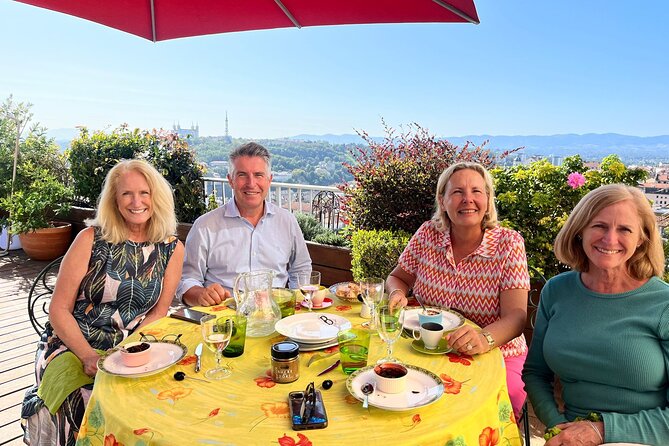 Croix Rousse Market & Rooftop Cooking Class in Lyon - From market to apartment kitchen with Joëlle