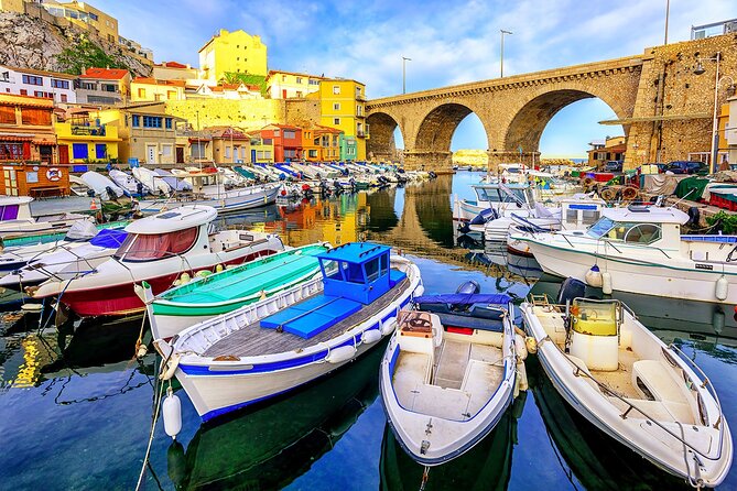 Deluxe Marseille Tour from Cruise Port including Aix-en-Provence - Getting to the bus: port pickup, the J.A.T. sign, and the walk you should plan for