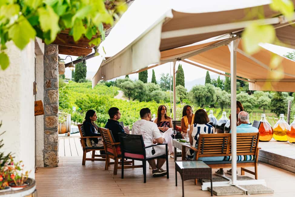 Dinner in the vineyard French Riviera - Who will enjoy this most?