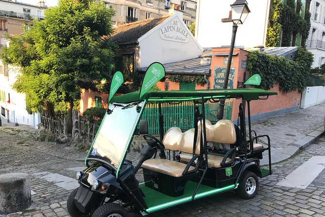 Discover Paris in electric golf carts - Who will get the most from this one-hour outing?