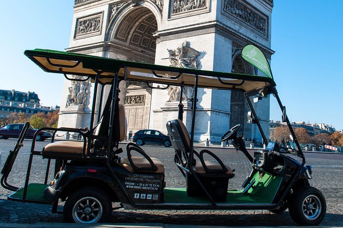 Discover Paris in electric golf carts - Place de la Concorde and the art of the short stop