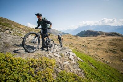 Discovery of a secret mountain pasture by electric mountain bike in Chamonix - The electric mountain bike makes the route possible