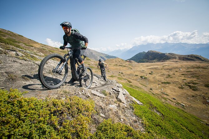 Discovery of a secret mountain pasture by electric mountain bike in Chamonix - The electric mountain bike makes the route possible