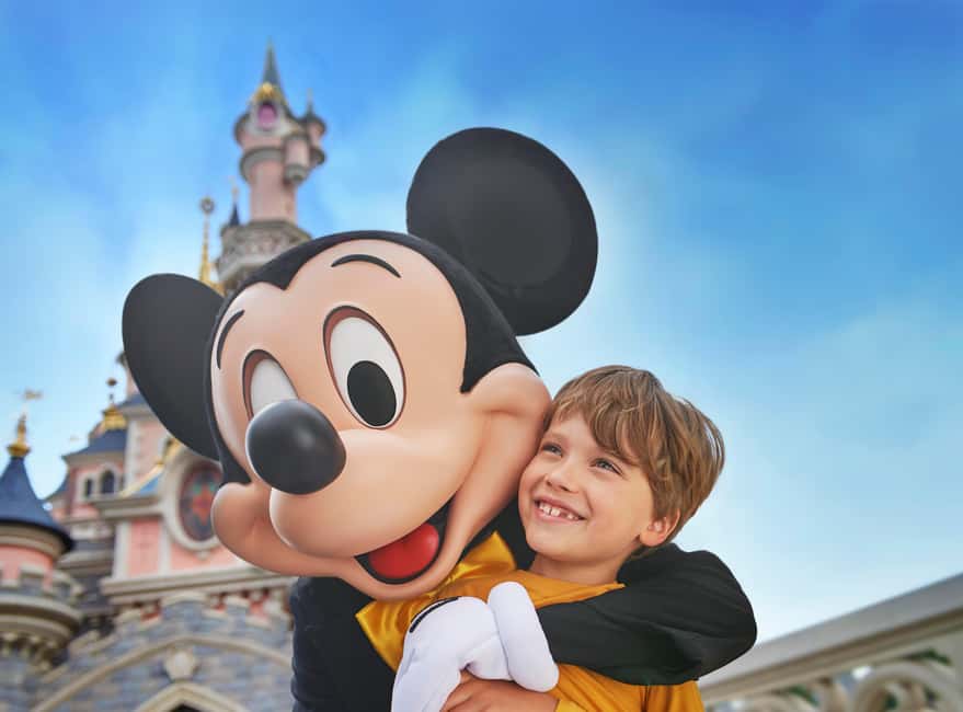 Disneyland® Paris 1-Day Ticket - Getting to Disneyland Paris from the city: 35 minutes matters