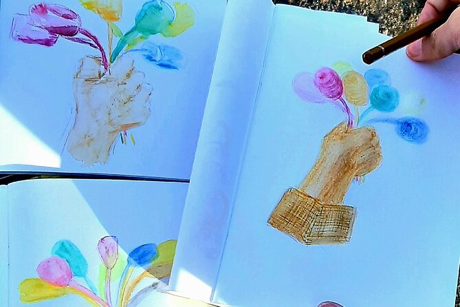Drawing workshop/creative notebook during a walk from the Invalides to the Petit Palais - Pont Alexandre III as a Drawing Subject