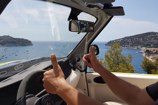 Drive a convertible along the coast and visit Eze and Fragonard - Nice in one loop: Promenade des Anglais, Masséna, Garibaldi, and the port