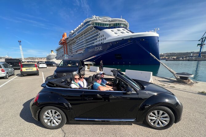 Drive by cabriolet from Marseille cruise port to cassis - Cap Canaille Photo Stop: The Wild Cliff Views That Make the Day Pop