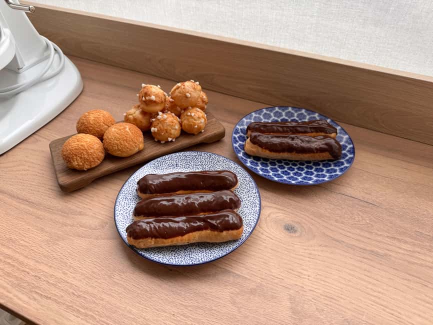 Eclair Baking Class with A Pastry Chef - The Value of a 150-Minute Pastry Class