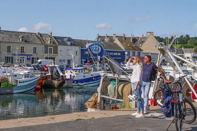Electrically Assisted Bike Excursion (E-Bike) / E-Bike excursion self guided - Longue-sur-Mer Battery and the Open-Air Feel of the Coast Roads