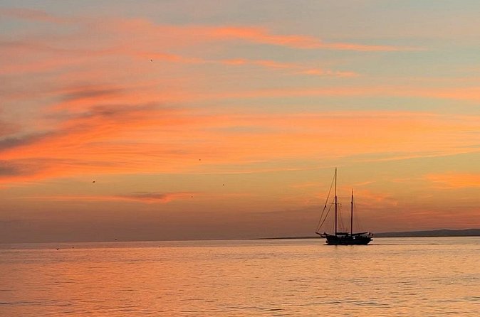 Evening cruise at sunset - The Swim in the Mediterranean: Timing, Temperature, and Safety