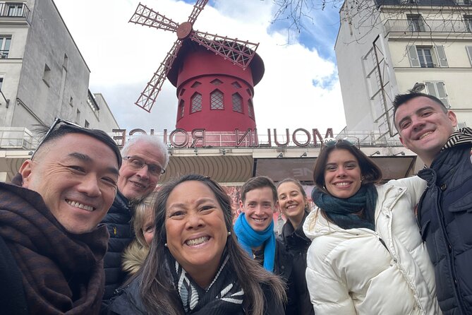 Exclusive Walking Tour In Montmartre With Local Guide - La Maison Rose, a postcard corner with film ties