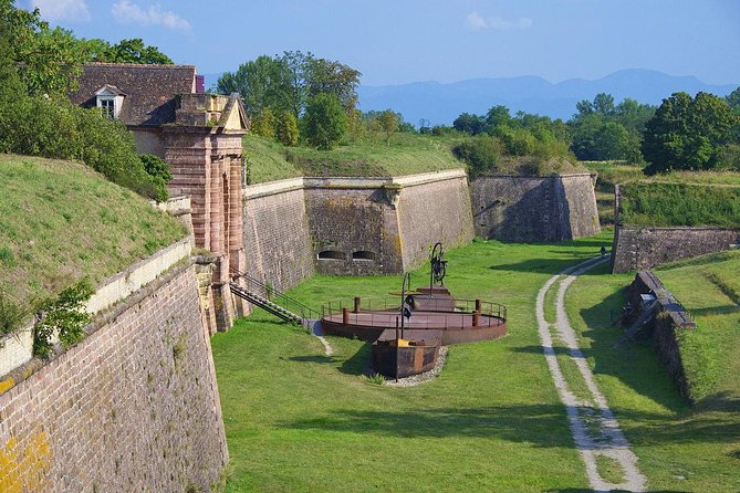 France, Germany and Switzerland Full Day Tour from Colmar - Neuf-Brisach: fortified walls, free entry, and quick wow factor