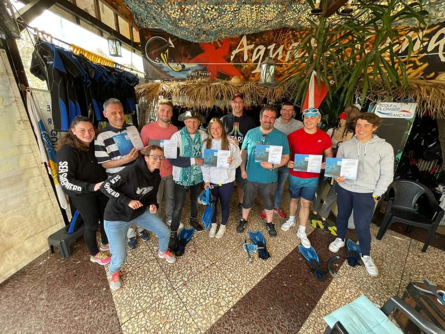 Fréjus: Diving Experience in Port-Fréjus with an Instructor - Equipment hygiene and sharing concerns: ask before you go