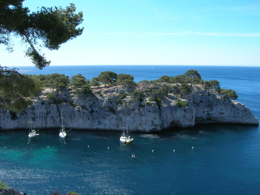 From Aix-en-Provence: Cassis Tour with Cap Canaille Stop - The optional 1-hour calanques cruise: the coastline from sea level