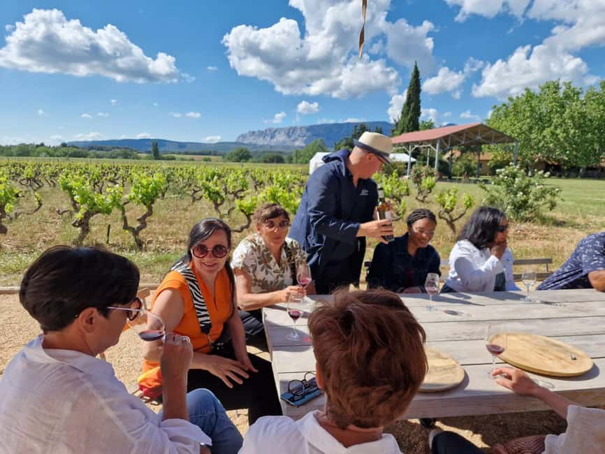 From Aix-en-Provence: Côtes de Provence Wine Tour - Sainte-Victoire Mountain photo stop: seeing Cézanne’s world in real life