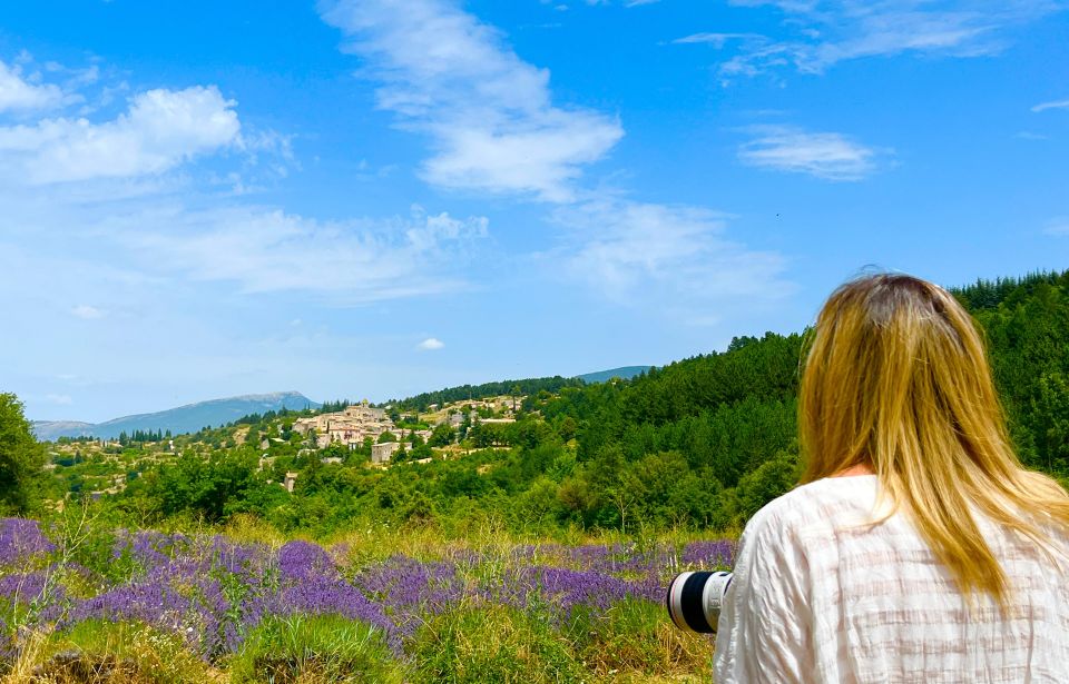 From Avignon: Lavender Tour around Valensole or Sault - Sault’s biggest field and the long ride home