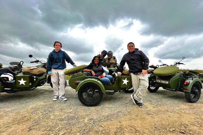 From Bayeux: 2-hour private sidecar tour in Normandy - American Sector highlights: Port-en-Bessin, Omaha Beach, and the American Cemetery