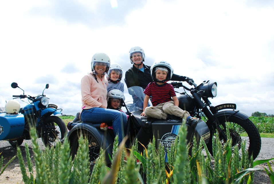 From Bayeux: Half-Day Normandy WWII Sidecar Tour - Normandy American Cemetery: guided plus self-guided time to absorb it
