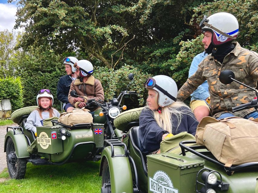 From Bayeux: Half-Day Normandy WWII Sidecar Tour - The sidecar experience: what it’s like riding, filming, and taking photos