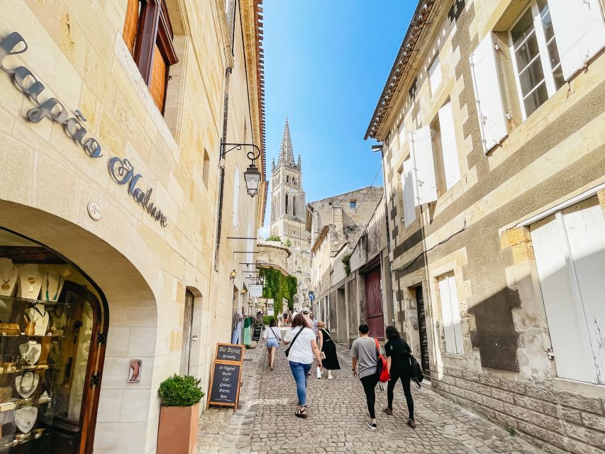 From Bordeaux: Saint-Emilion Guided Wine Tasting Tour - Saint-Émilion guided tour: medieval streets, Romanesque sights, and a bit of climb