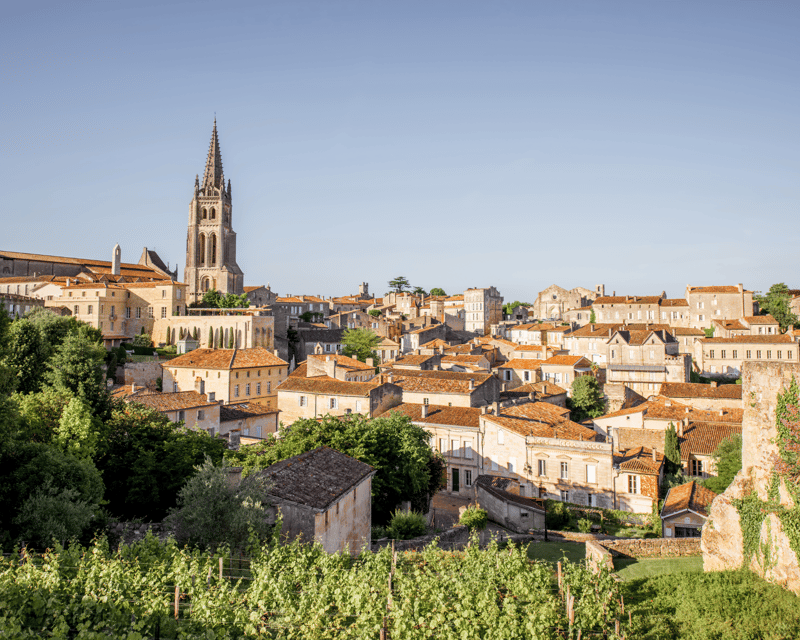 From Bordeaux: Saint-Émilion Half-Day Tour with Wine Tasting - Getting there from Bordeaux: 9-seater van with a small-group feel