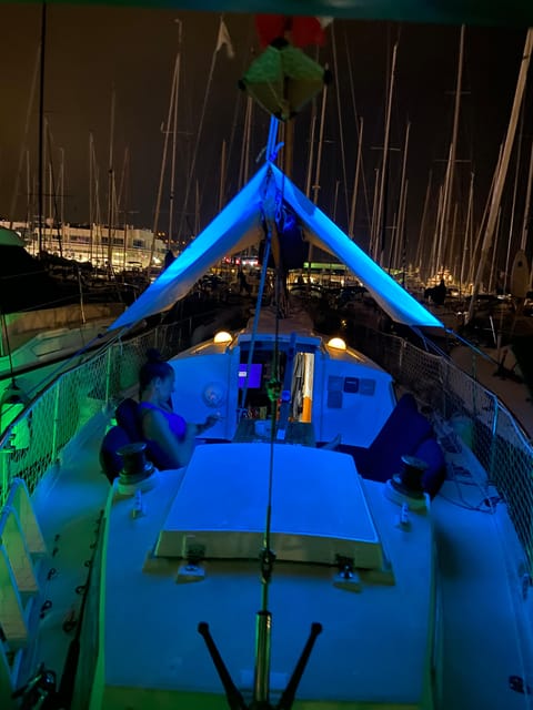 From Cannes: Half-day sailboat trip to the Lerins Islands - The Real Star Is the Crew: Celia and Captain Eric