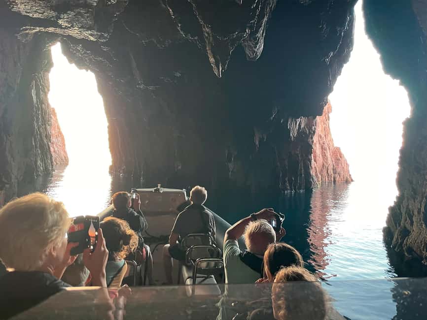 From Cargèse : The Calanques of Piana - Getting to the meeting point without stress