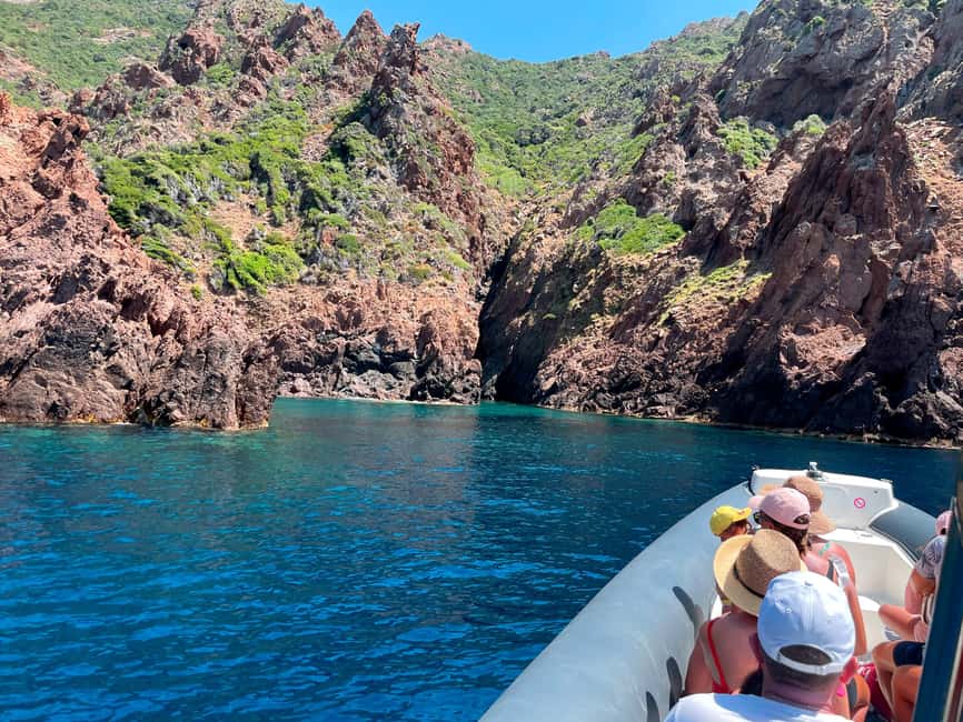 From Cargèse : The Grand Tour of the Gulf - Scandola Nature Reserve from the water