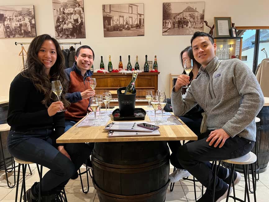 From Epernay : Bubble Champagne Tour 6 tastings - Is $194 worth it? Tastings, transport, time, and what to pack