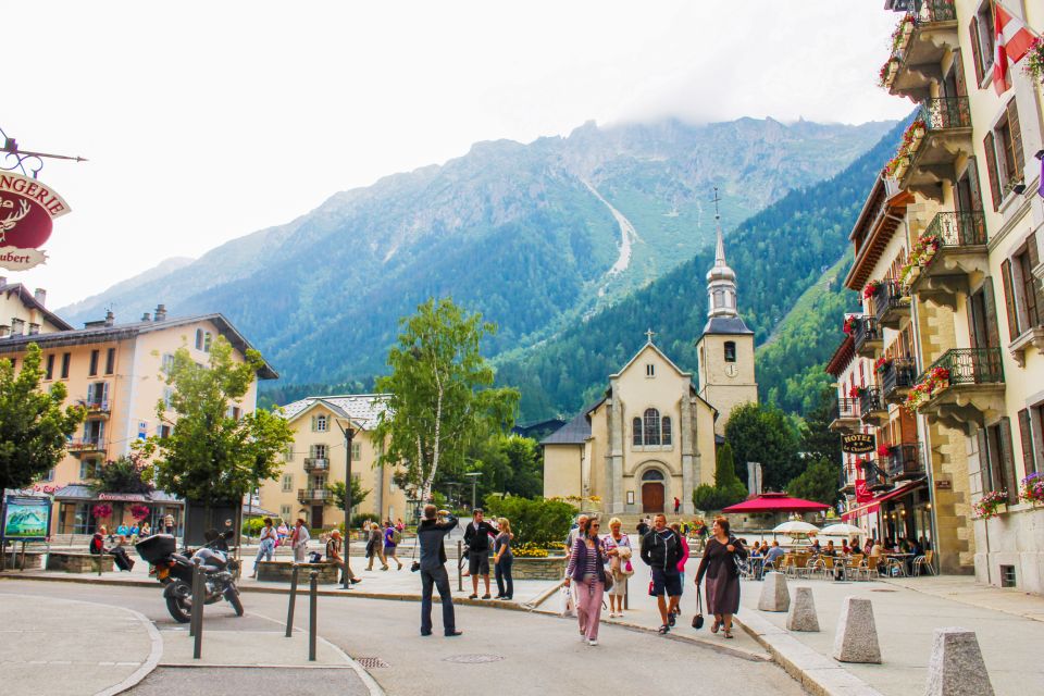 From Geneva: Day Trip to Chamonix with Cable Car and Train - Montenvers train to Mer de Glacé: glacier sightseeing from the rails