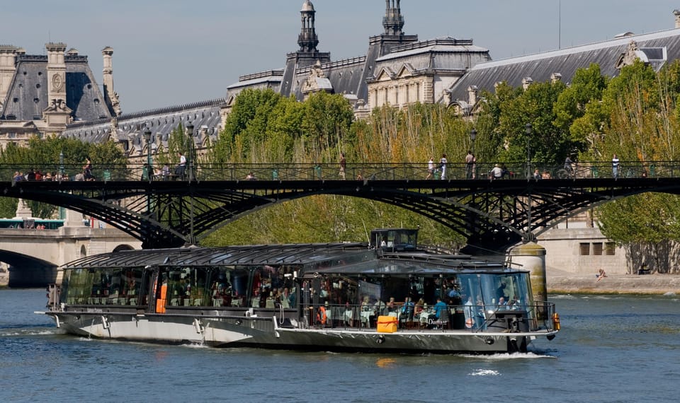 From London: Paris Tour with Sightseeing Bus & Lunch Cruise - Seeing Paris from the open-top bus