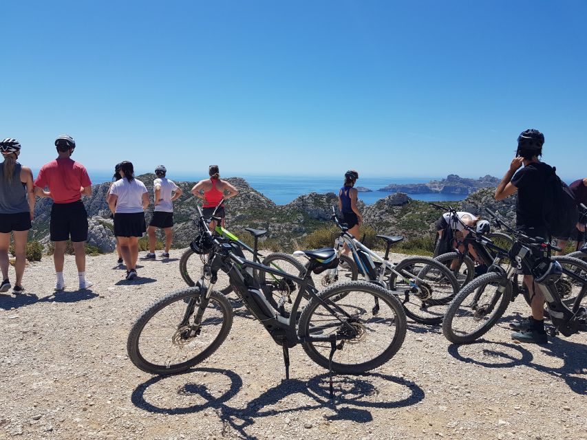 From Marseille: Calanques National Park E-Mountain Bike Tour - Difficulty level: e-bikes help, but confidence still counts