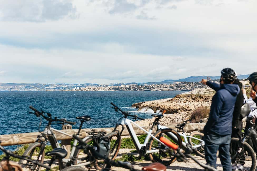 From Marseille: Guided E-Bike Tour to Calanque de Sormiou - Getting there from cruise port or downtown: fast options near Pointe Rouge