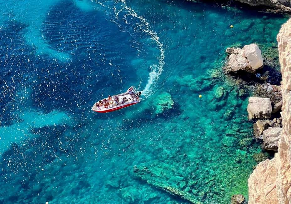 From Marseille: Iconic Calanques Boat Tour with Swimming - Riou Island: a quick, special break for photos and sea time