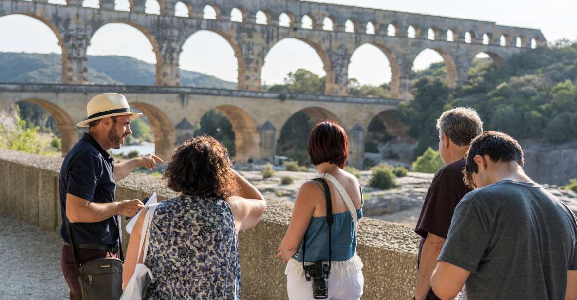 From Marseille: Provence Sightseeing Tour and Wine Tasting - Pont du Gard: Roman aqueduct engineering, with the time to appreciate it