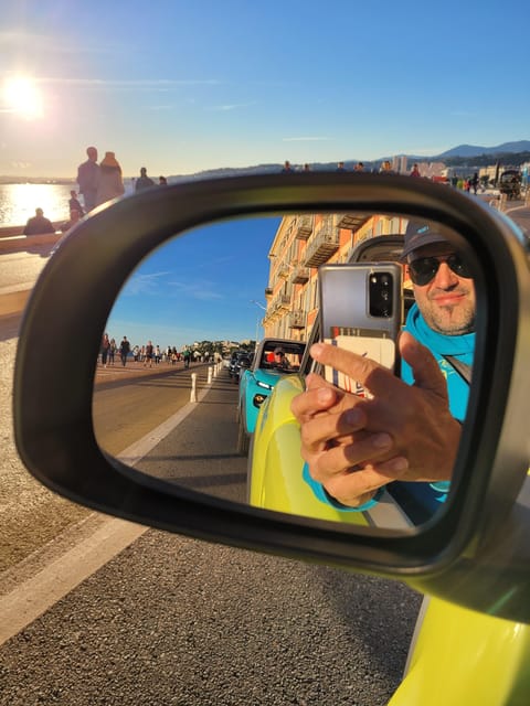 From Nice: Drive a convertible along the coast and visit Èze - Nice to Èze by Electric Convertible: The Drive Is the Point