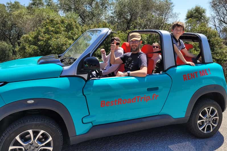 From Nice: Drive a convertible along the coast and visit Èze - The Exotic Garden Option: Worth It if You Want the Best Angle