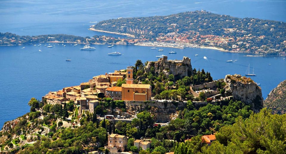 From Nice: Eze, Monaco & Monte Carlo Half-Day Tour - Along the Formula 1 circuit to Monte Carlo Casino