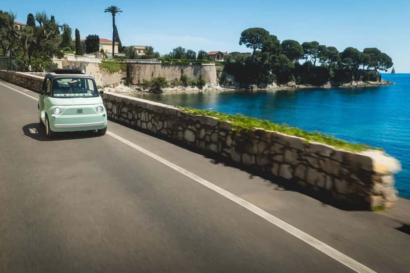 From Nice: Follow a guide in an electric car on the French Riviera! - Saint-Jean-Cap-Ferrat (about 45 minutes): photo stop + time to breathe the views