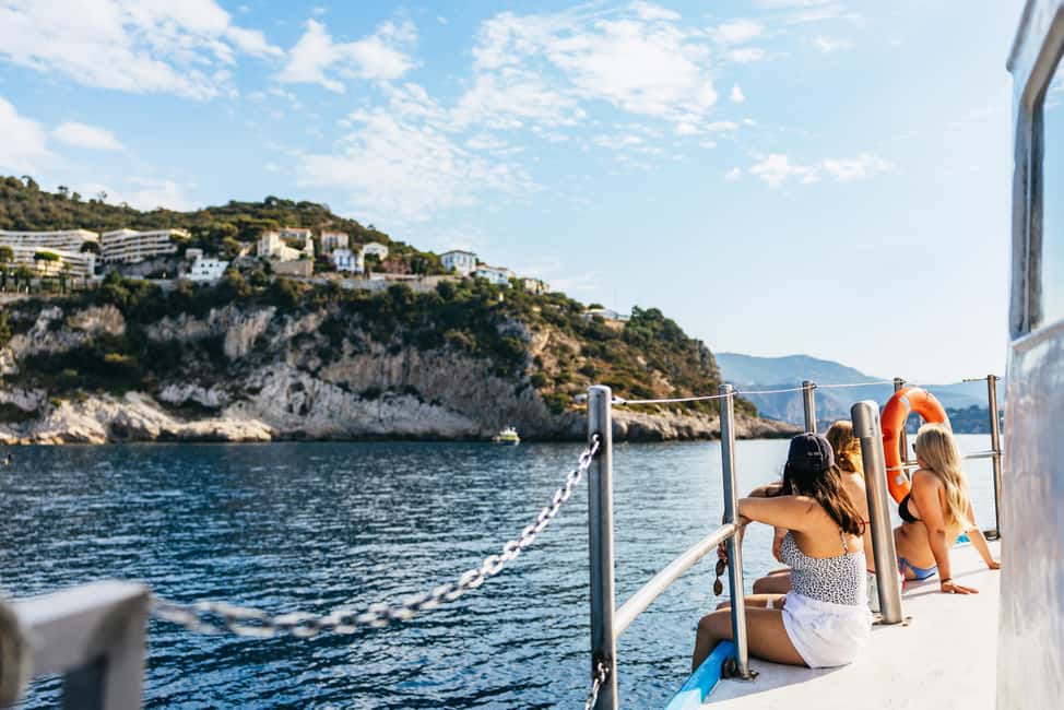 From Nice: French Riviera Swimming and Snorkeling Cruise - The Cruise Out of Nice: 30 Minutes of Coastline Photos