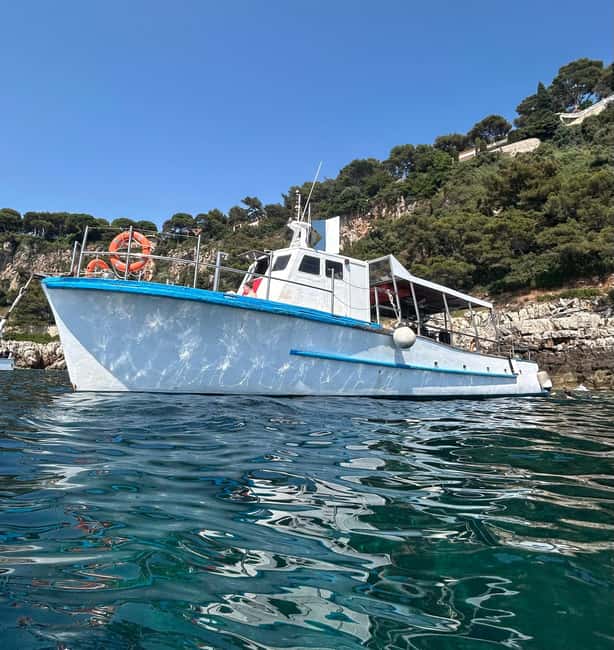 From Nice: Villefranche Bay Swimming & Snorkeling Boat Tour - A 2-hour boat trip from Nice to calmer bay water