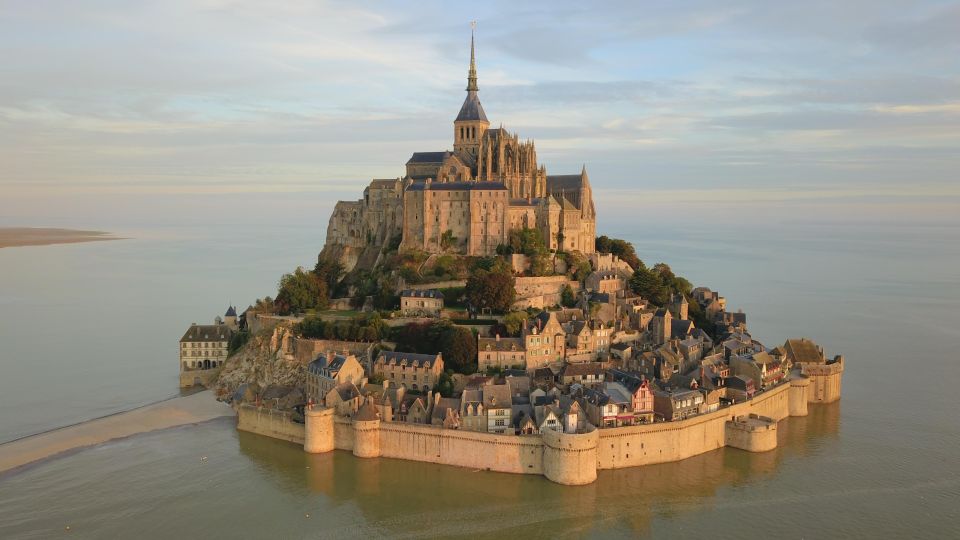 From Paris: Mont-Saint-Michel & Honfleur Private Day Tour - Walking onto Mont-Saint-Michel