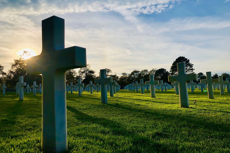 From Paris: Normandy Landing Beaches D-Day Tour by Minibus - Colleville American Cemetery: Where the Day Becomes Personal