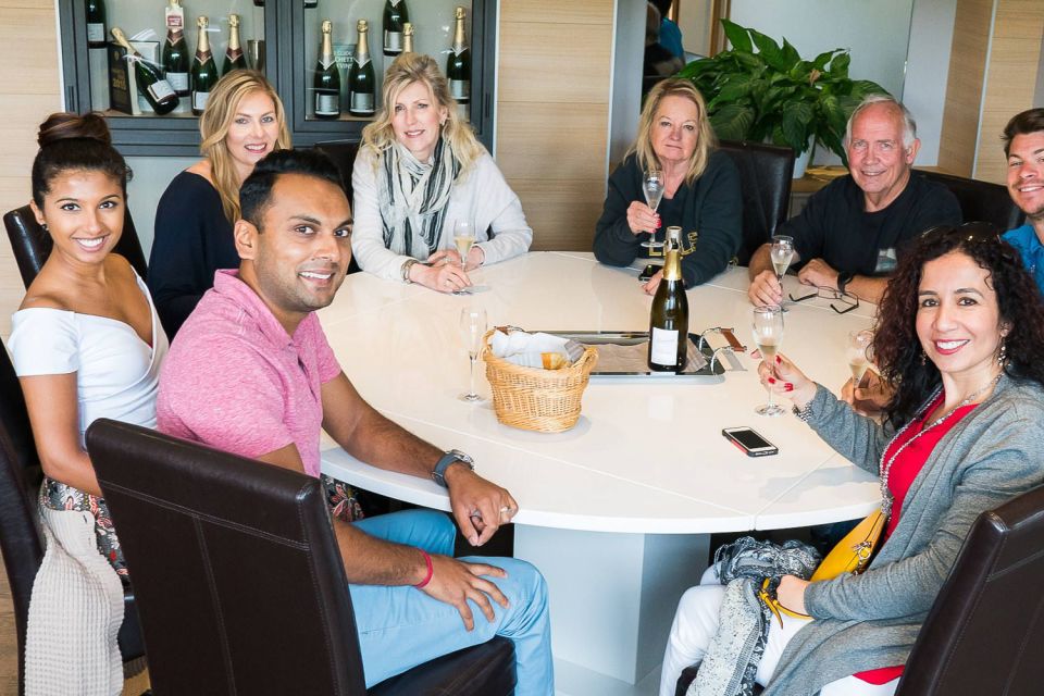 From Paris: Small-Group Champagne Day Trip with Six Tastings - Meeting at Café Dada Ternes and riding in a grey minibus