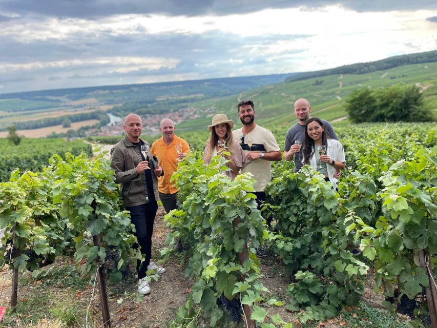 From Paris: Small-Group Champagne Tour with 3-Course Lunch - The big house cellar tour: where branding meets real production