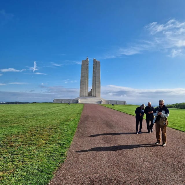 From Paris : WWI Vimy Battlefields - Private Tour - The Vimy tunnels and visitor education center