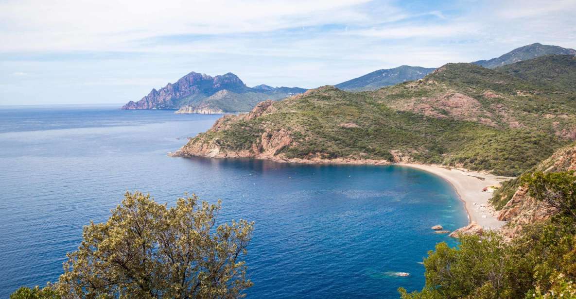 From Porto: Boat tour to the Calanches of Piana & Capo Rosso - First waters from Porto: Ficajola Beach and sea-only red-rock angles