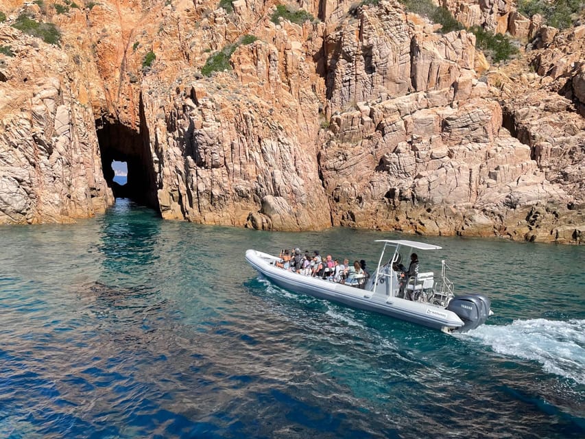 From Sagone/Cargèse: Scandola and Calanques de Piana Cruise - Fast boat from Sagone or Cargèse: small group, big views